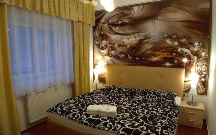 带1个卧室的公寓, Schwarz