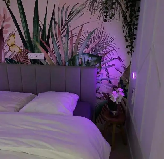 １ベッドルームのデラックスアパートメント, L Appart Hôtel 23ème Avenue   Spa Privatif   Love Room   Appartements à Thèmes
