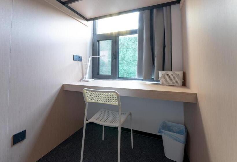 Quarto Estandar Individual Banheiro Compartilhado, Sifang Space Hostel Xi An   Xi An Kejidaxue Metro Line4