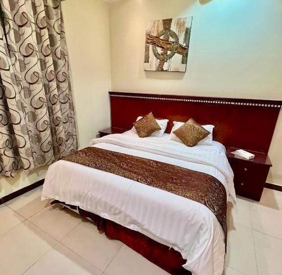 Huoneisto 1 Makuuhuone, ركن الانوار للشقق المخدومة