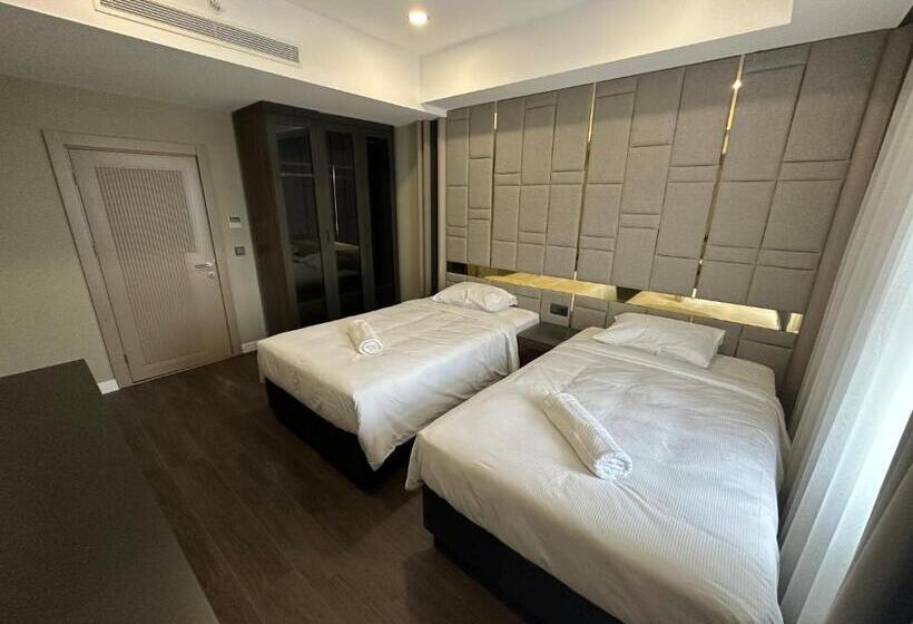 침실 2개 아파트, Hilloria Residence