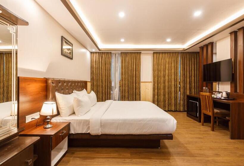 キングサイズベッドのデラックスルーム, Lha Yul Nearby Mg Road Gangtok