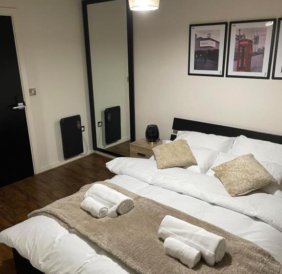 침실 1개 아파트, Luxury 1 Or 2 Bedroom Apartment Birmingham City Centre