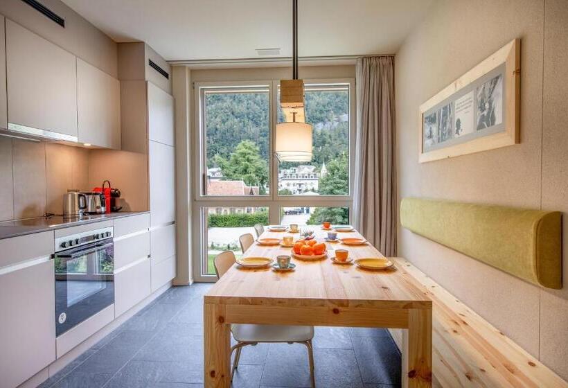 1ベッドルームのデラックスアパートメント, Swisspeak Resorts Meiringen