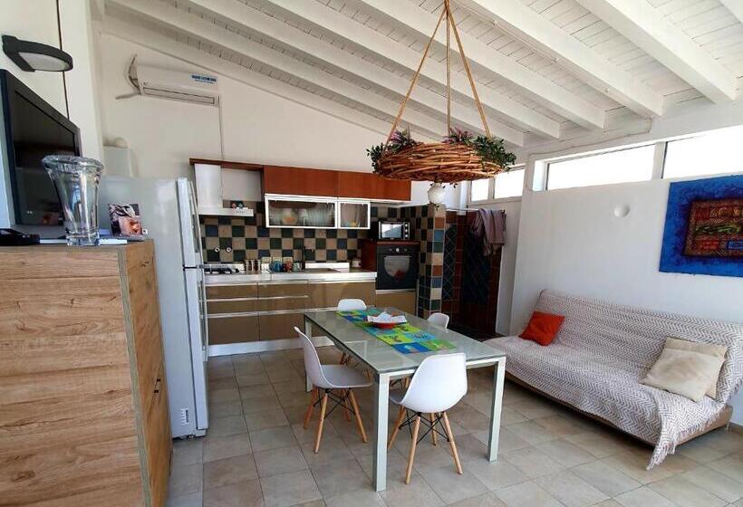 Апартаменты 1 Спальня Нижний Этаж, Casa Stone Milazzo B&b