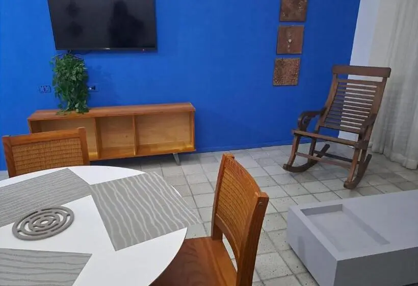 バルコニー付き１ベッドルームアパートメント, Golden Beach Flat Recife