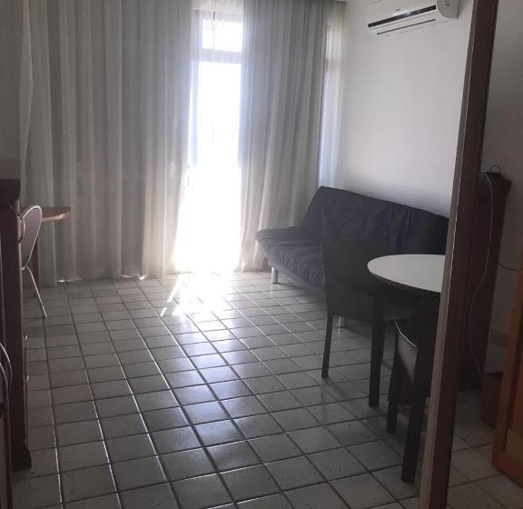침실 1개 발코니 아파트, Golden Beach Flat Recife