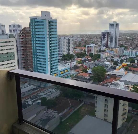 バルコニー付き１ベッドルームアパートメント, Golden Beach Flat Recife