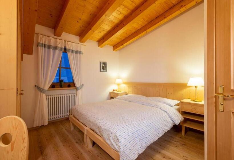 غرفة قياسية مطلة على الجبل, Chalet Cima Uomo