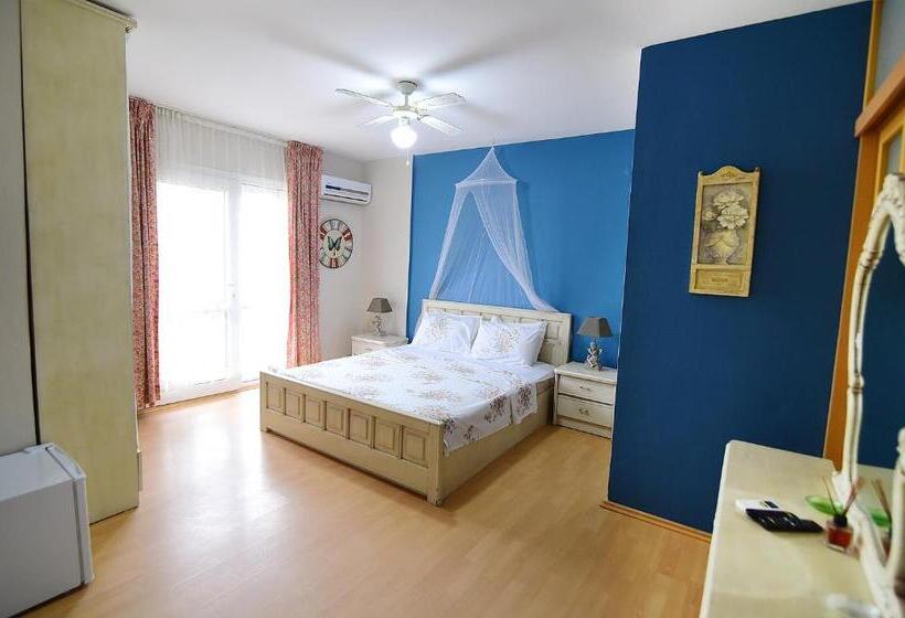 غرفة ديلوكس مزودة بشرفة, Kekik Alaçatı Otel Mayko