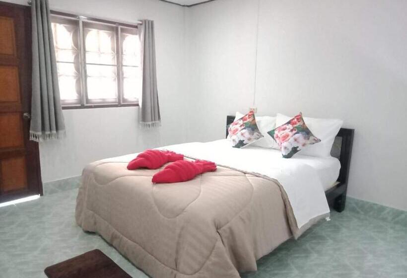 غرفة قياسية مطلّة علي الحديقة, Manoon Bungalow And Fishing By P&m