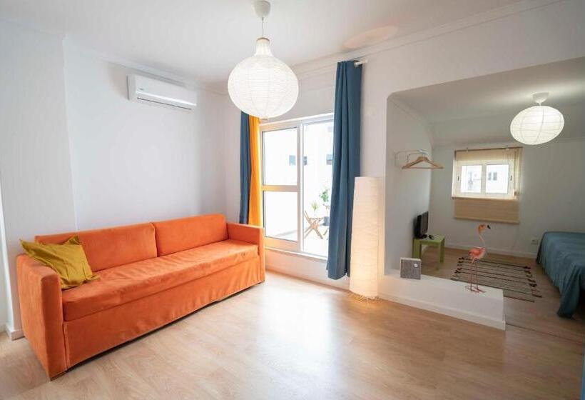 スーペリアファミリールーム, Villa Paraíso Da Caparica