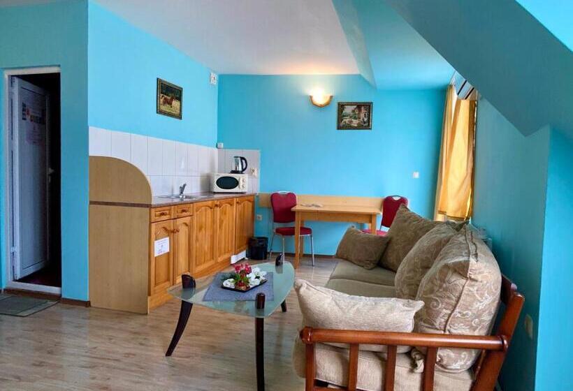 バルコニー付きスタンダードトリプルルーム, хотел свищов спа зона