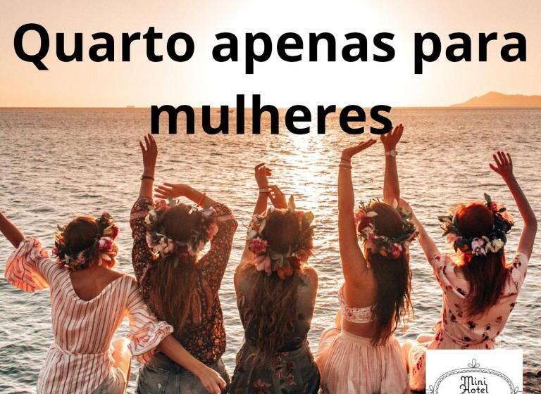 정원 전망 4인용 스탠다드 룸, Mini Hotel Búzios