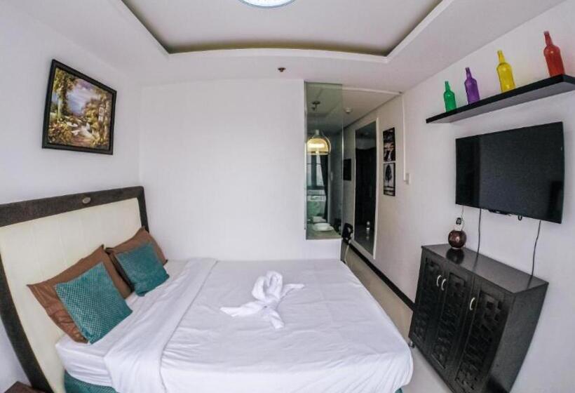 带海景的标准工作室, Enjoy Free Sauna And Pool Access, Save 70 Percent This Month On A Deluxe Unit In Manila With A Balco