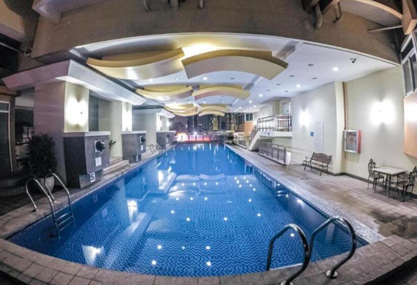 استودیوی استاندارد با چشمانداز دریا, Enjoy Free Sauna And Pool Access, Save 70 Percent This Month On A Deluxe Unit In Manila With A Balco