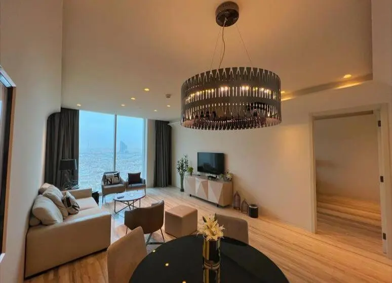 Huoneisto 2 Makuuhuonetta, برج داماك الرياض Damac Towers Riyadh
