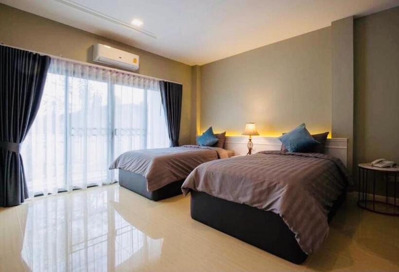 Номер Стандарт, พาราไดซ์รีสอร์ต สังขละบุรี Paradise Resort At Sangkhlaburi