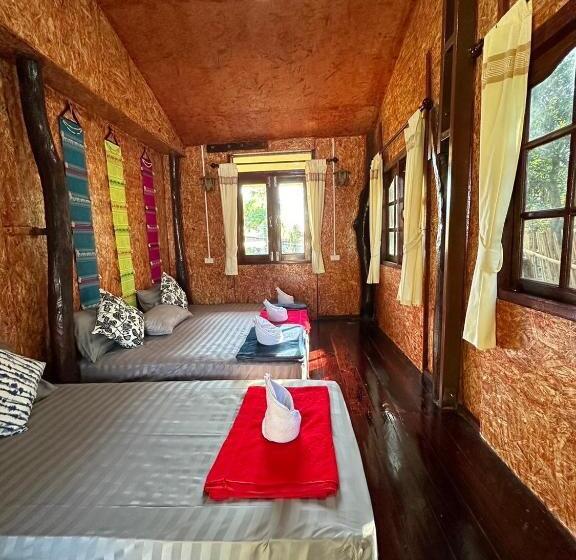 Дом 1 Спальня, พาราไดซ์รีสอร์ต สังขละบุรี Paradise Resort At Sangkhlaburi