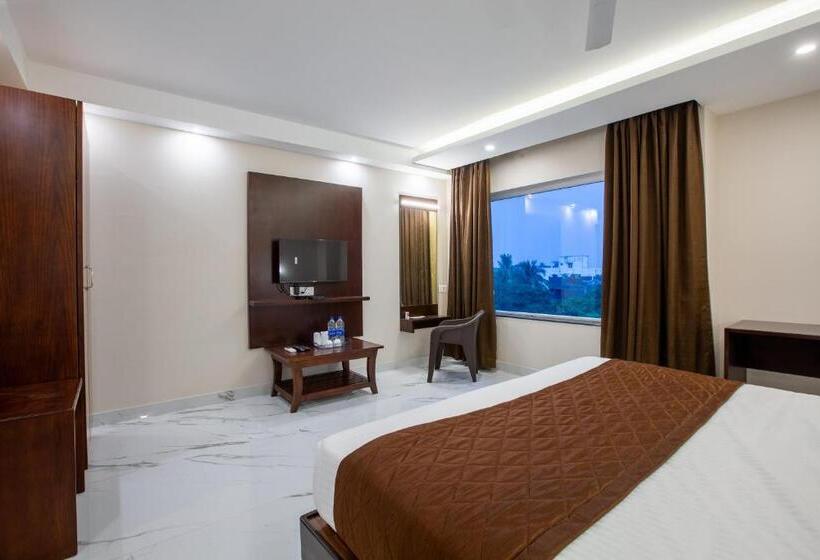 带大床的豪华间, Parkkavan Towers