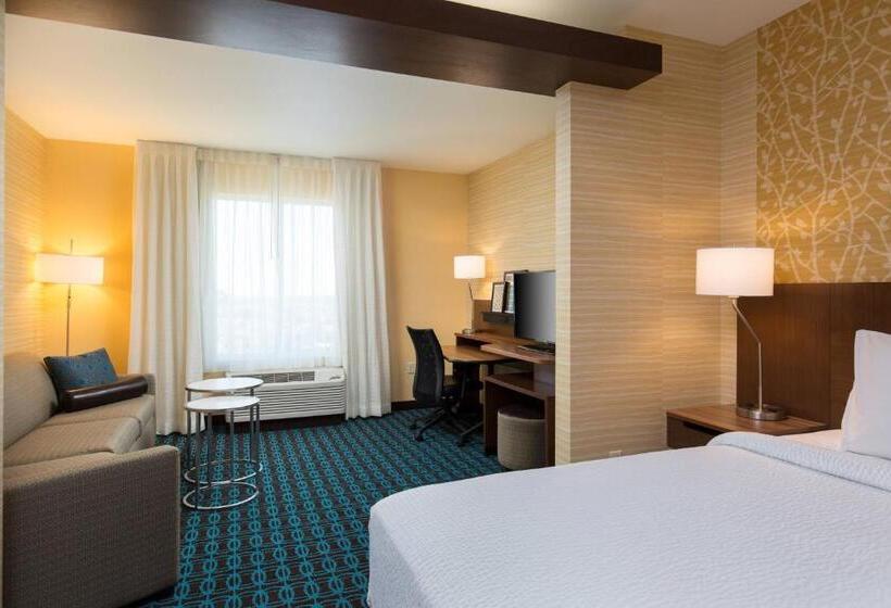 Люкс Кровать Кинг, Fairfield Inn & Suites By Marriott Sacramento Folsom