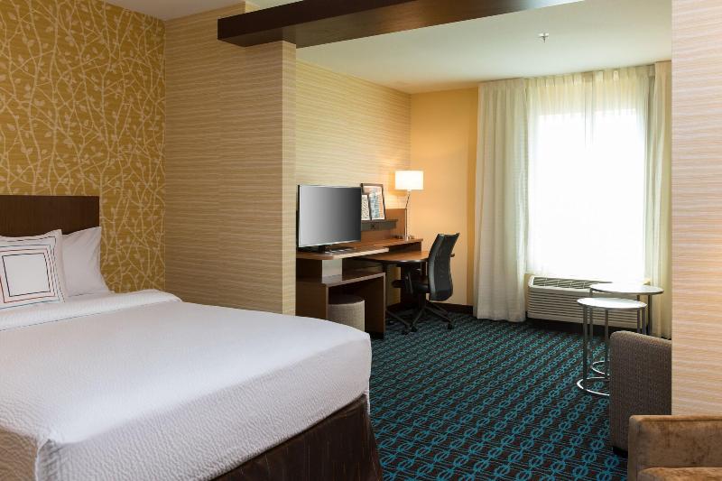Люкс Кровать Кинг, Fairfield Inn & Suites By Marriott Sacramento Folsom