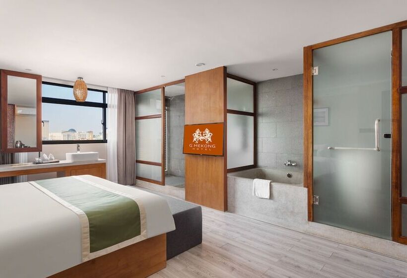 חדר דלוקס, G Mekong Hotel Phnom Penh