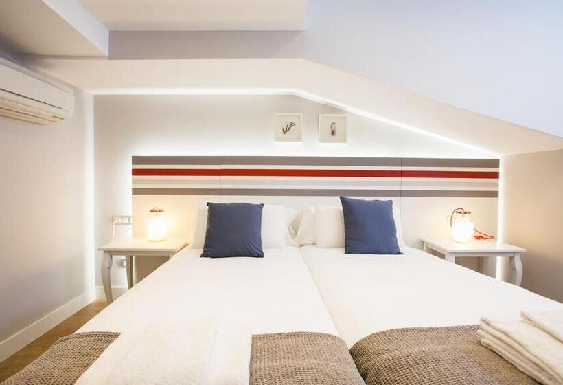 带1个卧室的顶楼公寓, Legazpi Doce Rooms & Suites