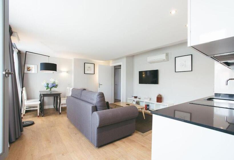 带1个卧室的顶楼公寓, Legazpi Doce Rooms & Suites