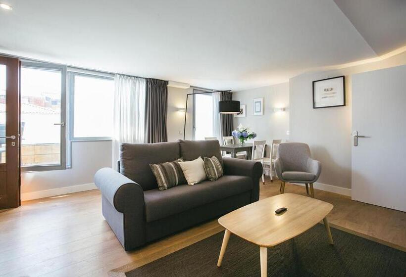 带1个卧室的顶楼公寓, Legazpi Doce Rooms & Suites