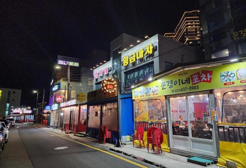 Standard-huone Merinäkymä Parveke, Sokcho Summitbay 1807 Ocean View
