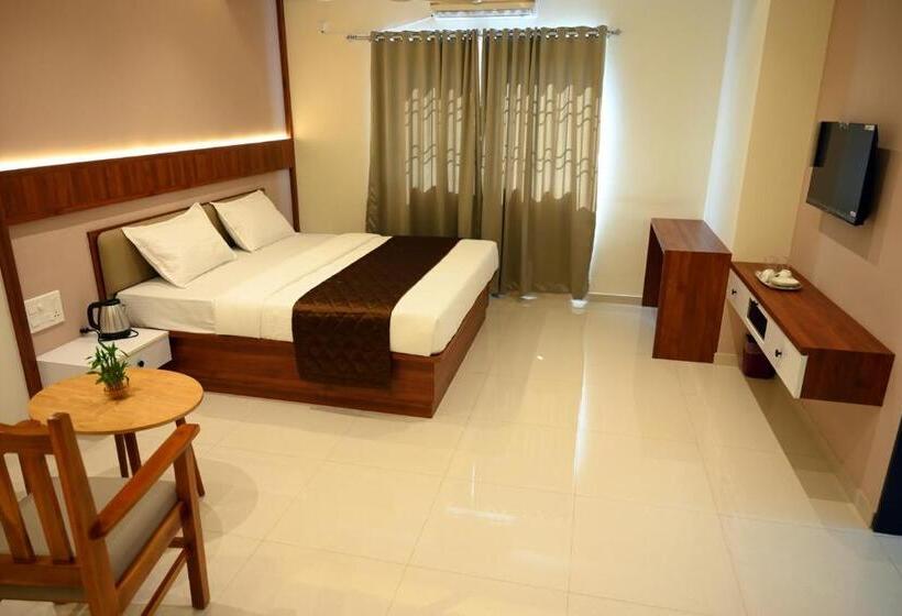 اتاق استاندارد با تخت بزرگ, Dwaraka Residency