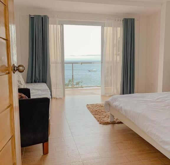 חדר דלוקס עם מרפסת נוף לים, Casa Del Beach House