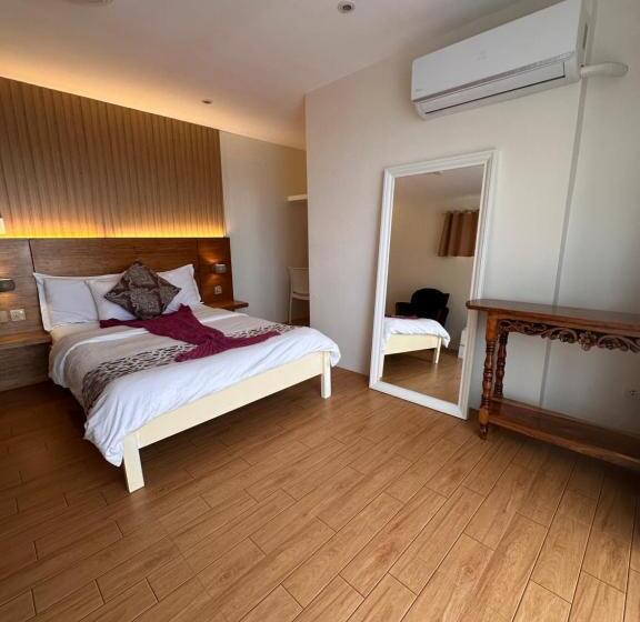 חדר דלוקס עם מרפסת נוף לים, Casa Del Beach House