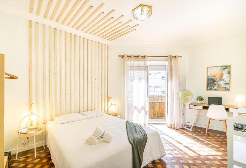 اتاق لوکس با بالکن, Goa Square By Lisbon With Sintra