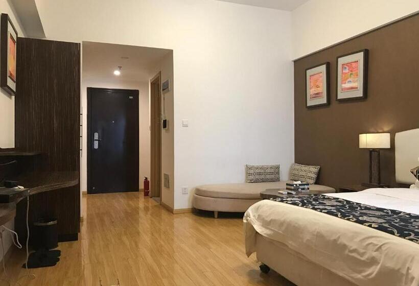 Habitación Deluxe con Balcón, Yunying International Aparthotel   Free Shuttle Bus To Canton Fair Complex During Canton Fair Period