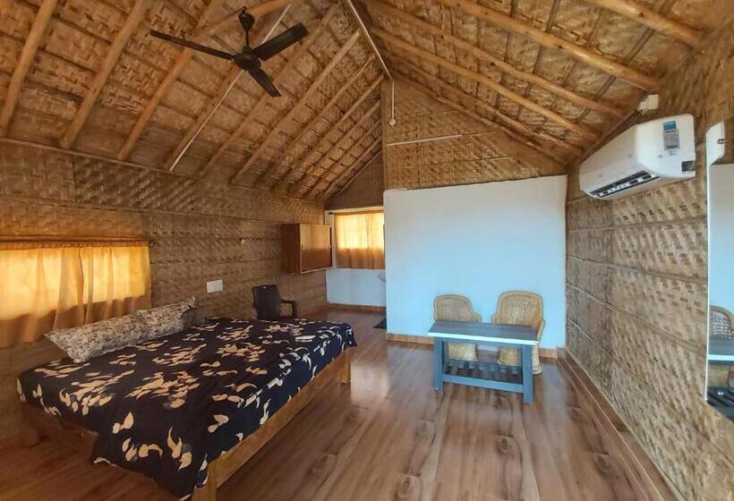 اتاق استاندارد با چشم‌انداز کوهستان, Mowgli S Cafe Hampi & Guest House