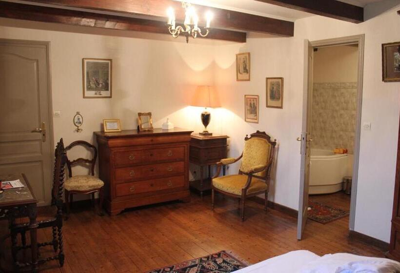 غرفة قياسية مطلّة علي الحديقة, Chambres D’hôte Manoir De Kerliviry