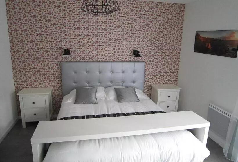 Standard-huone Terassi, Chambres Du Bout Du Monde