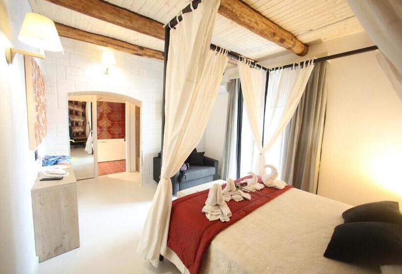 اتاق لوکس با وان آب گرم, Relais Piazza Del Plebiscito B&b