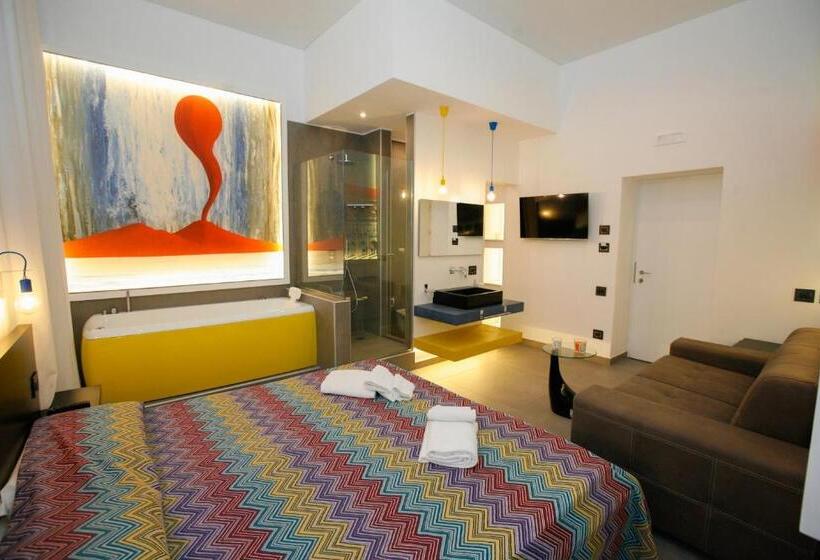 اتاق سوپریور با تخت بزرگ, Relais Piazza Del Plebiscito B&b