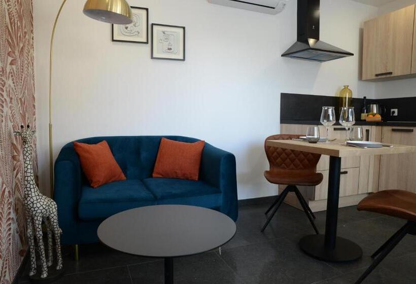 1베드룸 아파트 1층, L Hostellerie D Acquigny