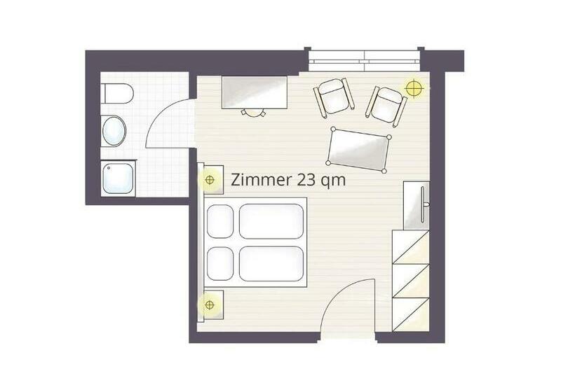 חדר סטנדרט, Villa Halliger