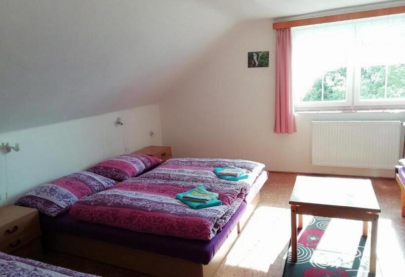 이코노미 쿼드러플룸(공용 화장실), Penzion Pochop