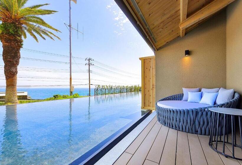 オーシャンビュースーペリアースイート, 鴨川温泉　璃庵