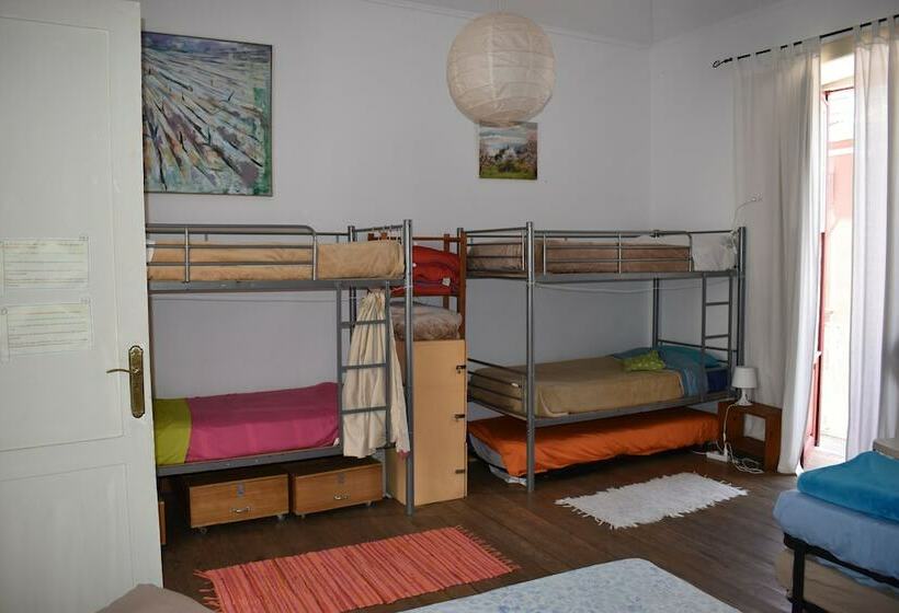Кровать в Общей Комнате, Hostel Albergue La Casa Encantada