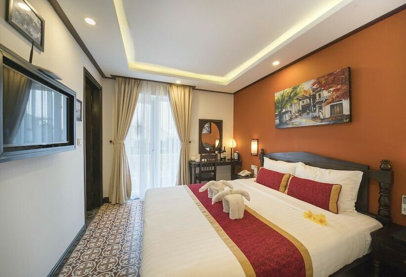 اتاق استاندارد با بالکن, Hawal Boutique Villa Hoi An