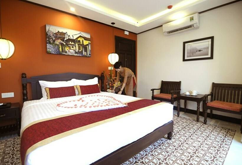 اتاق سوپریور با بالکن, Hawal Boutique Villa Hoi An