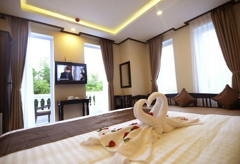 اتاق لوکس با بالکن, Hawal Boutique Villa Hoi An