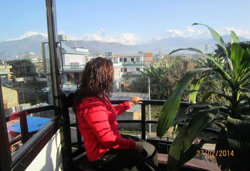 اتاق لوکس با چشمانداز, New Annapurna Guest House